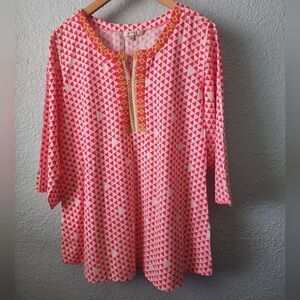Lakshita blouse embellish beads tunic bohemian blouse